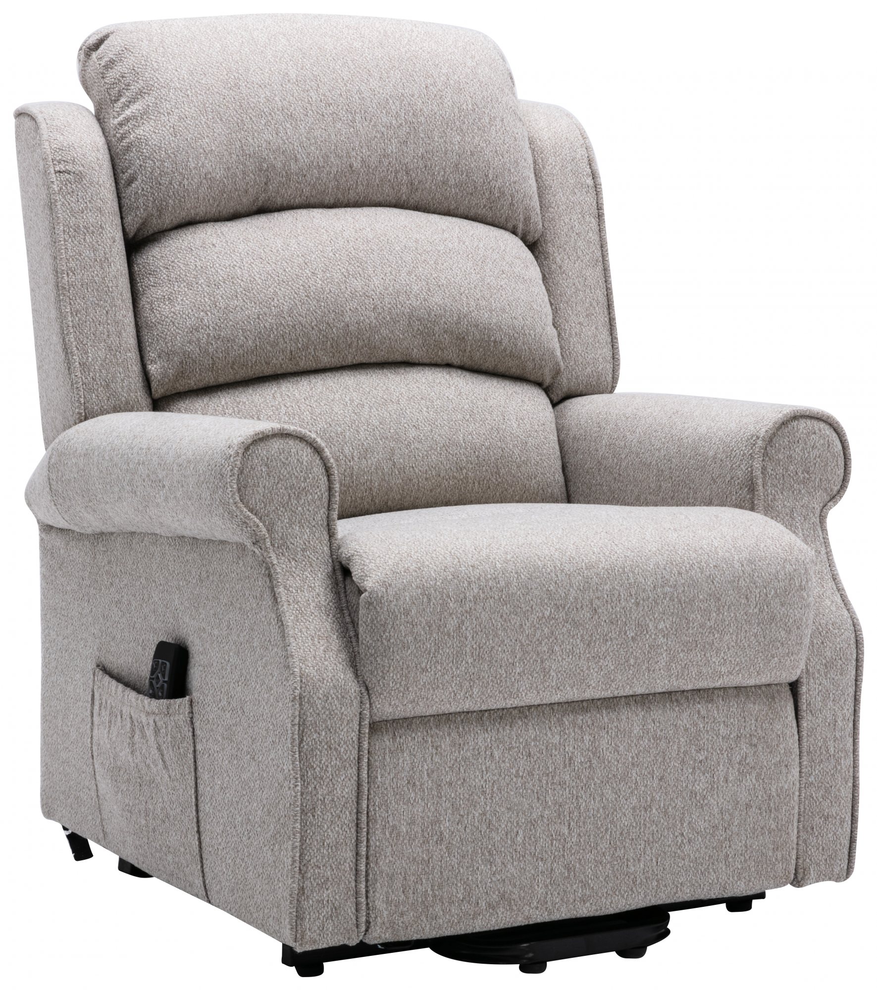 Double Riser Recliner Addison Dual Motor Riser Recliner in Linen - First Furnishings