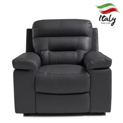 Amari Leather Manual Recliner Armchair