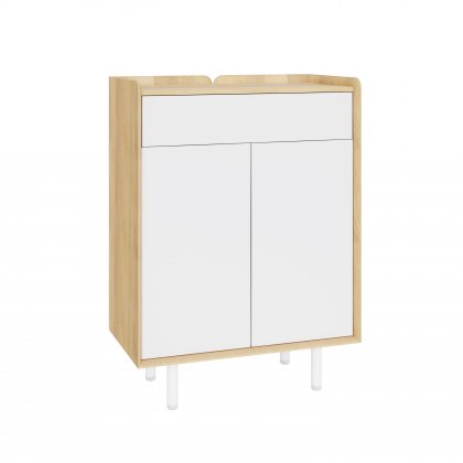 Belinda Tall Cabinet White