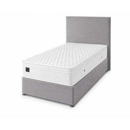3ft Pocket Sprung Blue Cool Memory Foam Mattress with Auto Ottoman Base & Headboard