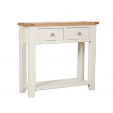 Beachcroft Cream 2 Drawer Console Table