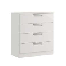 Miley High Gloss 4 Drawer Chest Miley High Gloss 4 Drawer Chest