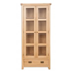 Beachcroft Light Oak Display Cabinet Beachcroft Light Oak Display Cabinet