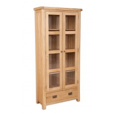 Beachcroft Light Oak Display Cabinet