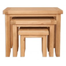 Beachcroft Light Oak Nest of Tables Beachcroft Light Oak Nest of Tables