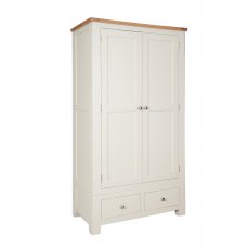 Beachcroft Cream 2 Door 2 Drawer Wardrobe