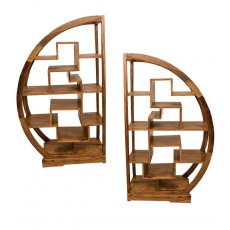 Cori Curved Display Cabinet