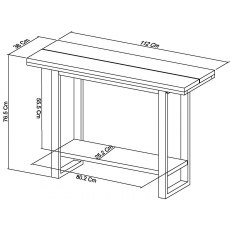 Tivoli Console Table