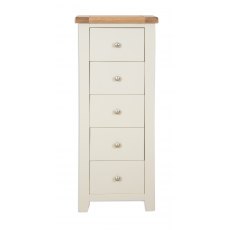 Beachcroft Cream 5 Drawer Tall Chest Beachcroft Cream 5 Drawer Tall Chest