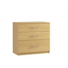 Rhianna 3 Drawer Midi Chest Rhianna 3 Drawer Midi Chest