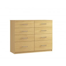 Rhianna 8 Drawer Twin Chest Rhianna 8 Drawer Twin Chest
