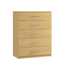Rhianna 5 Drawer Chest Rhianna 5 Drawer Chest
