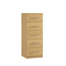 Rhianna 5 Drawer Narrow Chest Rhianna 5 Drawer Narrow Chest
