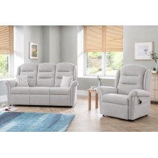 Hazel 3 Seater Static and Power Recliner Chair Hazel 3 Seater Static and Power Recliner Chair