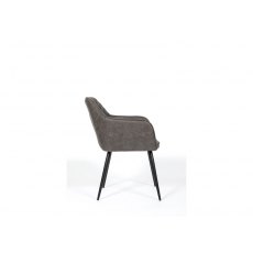 Charlotte Carver Chair Grey