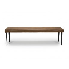 Charlotte Antique Brown Bench