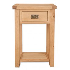 Beachcroft Light Oak 1 Drawer Console Table Beachcroft Light Oak 1 Drawer Console Table