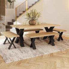 Tiffany Dining Table (X Leg) Tiffany Dining Table (X Leg)