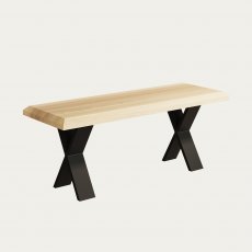 Tiffany Dining Bench (X Leg) 1.6m Tiffany Dining Bench (X Leg) 1.6m