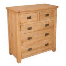 Beachcroft Light Oak 2 Over 3 Chest Beachcroft Light Oak 2 Over 3 Chest