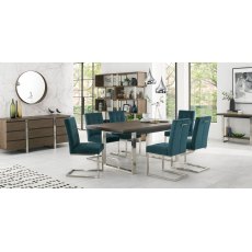 Trevino 6-8 Dining Table Set (Cantilever Green) Trevino 6-8 Dining Table Set (Cantilever Green)