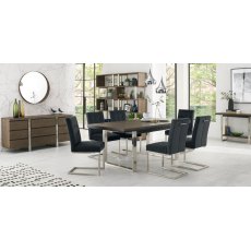 Trevino 6-8 Dining Table Set (Cantilever Grey) Trevino 6-8 Dining Table Set (Cantilever Grey)