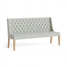 Newmarket Button Back Upholstered Dining Sofa Newmarket Button Back Upholstered Dining Sofa