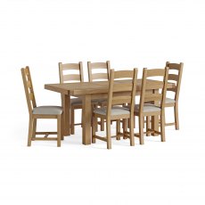 Newmarket Large Extending Dining Table (Chairs) Newmarket Large Extending Dining Table (Chairs)