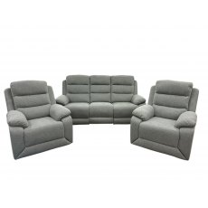 Monica Manual Recliner 3 Seater & Arm Chairs Monica Manual Recliner 3 Seater & Arm Chairs