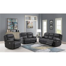 Tamara Recliner Chair in Pewter