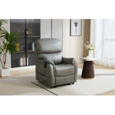 Noa Dual Motor Riser Recliner in Dark Grey Noa Dual Motor Riser Recliner in Dark Grey