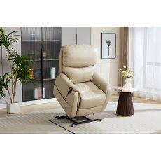 Noa Dual Motor Riser Recliner in Latte Noa Dual Motor Riser Recliner in Latte