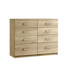 Montreal 8 Drawer Twin Chest