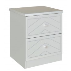 Tivoli 2 Drawer Bedside