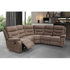 Gabrielle Manual Recliner Corner in Brown Gabrielle Manual Recliner Corner in Brown