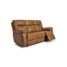 Lavada 3 Seater Power Recliner in Tan Lavada 3 Seater Power Recliner in Tan