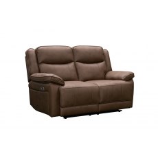 Tamara 2 Seater Recliner in Chestnut