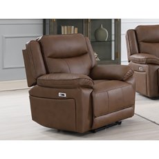 Tamara Recliner Chair in Chestnut
