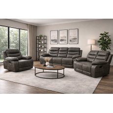 Maddison Manual Recliner in Charcoal Grey Maddison Manual Recliner in Charcoal Grey