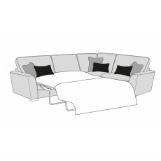 Carrie Modular Corner Sofa Bed