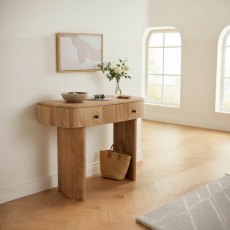 Saffron 2 Drawer Console Saffron 2 Drawer Console