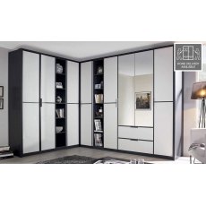 Evelyn 2 Door Hinged 2 Drawer Wardrobe Evelyn 2 Door Hinged 2 Drawer Wardrobe
