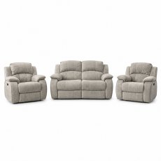 Mia 2 Seater Power Recliner & 2 Power Recliner Arm Chairs Mia 2 Seater Power Recliner & 2 Power Recliner Arm Chairs