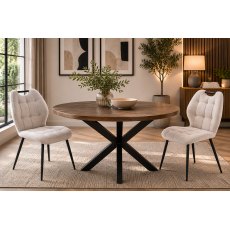 Natalie Dining Table with 2 Ally Chairs Natalie Dining Table with 2 Ally Chairs