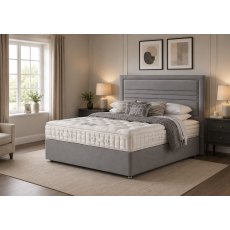 5ft Hypnos Pillow Comfort Calm Mattress with a Front Open Ottoman Base and Headboard