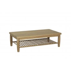 Devonshire Oak Coffee Table With Shelf Devonshire Oak Coffee Table With Shelf