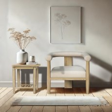 Devonshire Oak End Table with Shelf Devonshire Oak End Table with Shelf