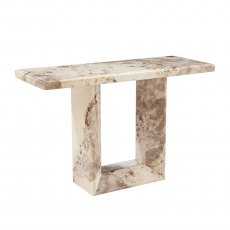 Artist Console Table in Mottled Mocha Artist Console Table in Mottled Mocha