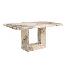 Artist Dining Table in Mottled Mocha Artist Dining Table in Mottled Mocha