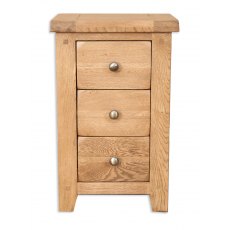 Beachcroft Rustic 3 Drawer Bedside Beachcroft Rustic 3 Drawer Bedside